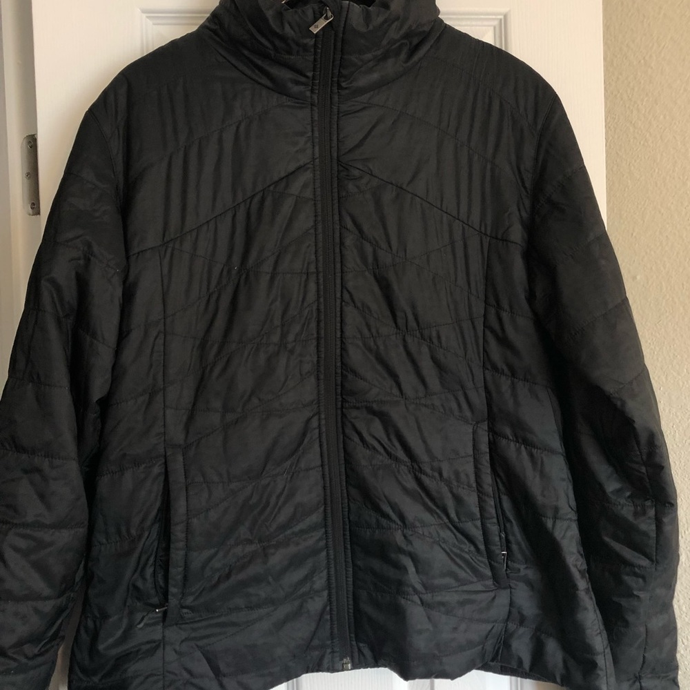 EUC Columbia Black Omniheat Jacket XL